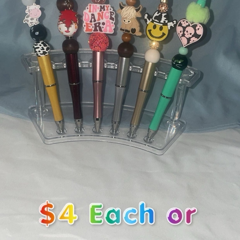 Homemade beaded Ink Pens - Picture 5 of 15